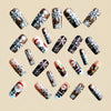 12 Sizes-24 Pcs Press On Nails Y1226