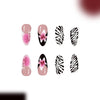 12 Sizes-24 Pcs Press On Nails C1301