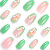 12 Sizes-24 Pcs Press On Nails JP3017