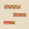 12 Sizes-24 Pcs Press On Nails Y1005