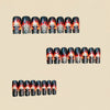 12 Sizes-24 Pcs Press On Nails y2047-24