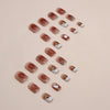 12 Sizes-24 Pcs Press On Nails Z777