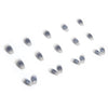 12 Sizes-24 Pcs Press On Nails R468