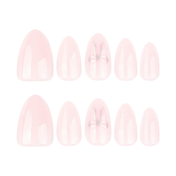 12 Sizes-24 Pcs Press On Nails JP4106