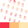 12 Sizes-24 Pcs Press On Nails JP2032
