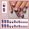 12 Sizes-24 PcsPress On Nails C413