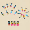 12 Sizes-24 Pcs Press On Nails Y971