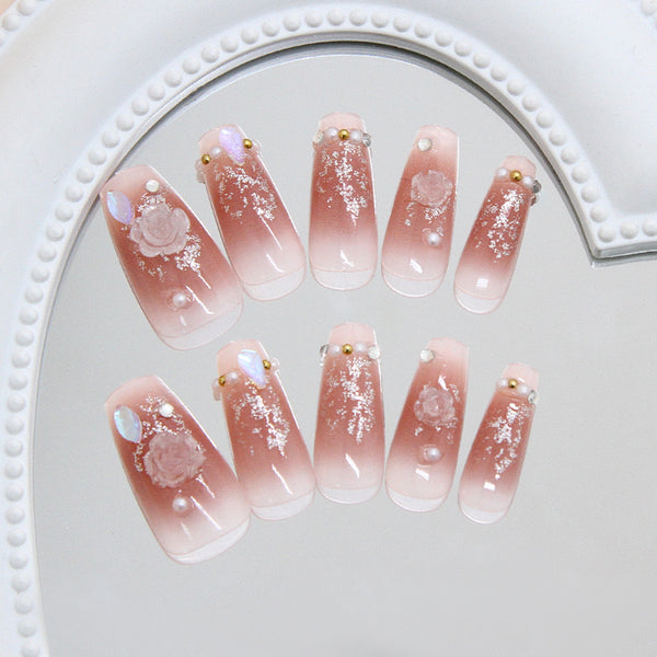 12 Sizes-24 PcsPress On Nails Z1144