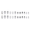 12 Sizes-24 Pcs Press On Nails R787