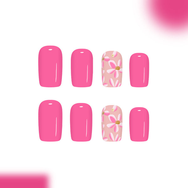 12 Sizes-24 Pcs Press On Nails C1176