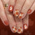 12 Sizes-24 PcsPress On Nails C1118