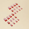 12 Sizes-24 Pcs Press On Nails Y050