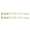 12 Sizes-24 Pcs Press On Nails R760