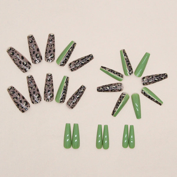 12 Sizes-24 Pcs Press On Nails W995