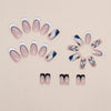 12 Sizes-24 Pcs Press On Nails Z736