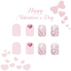 12 Sizes-24 Pcs Press On Nails C745