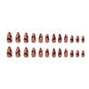 12 Sizes-24 Pcs Press On Nails W1864