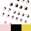 12 Sizes-24 Pcs Press On Nails JP1828