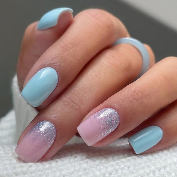 12 Sizes-24 Pcs Press On Nails W687