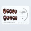 12 Sizes-24 Pcs Press On Nails FT-813