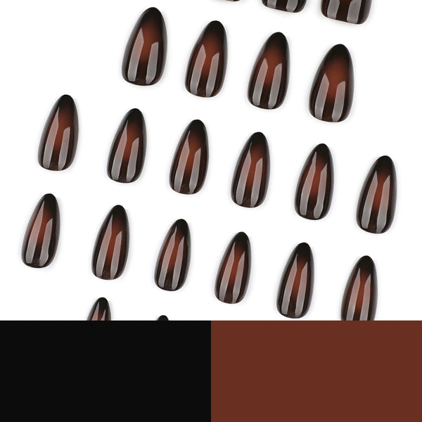 12 Sizes-24 Pcs Press On Nails JP4174