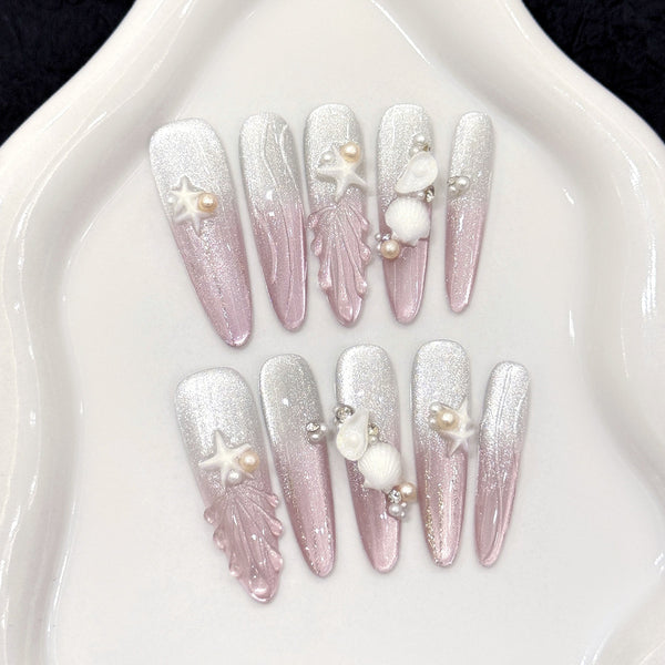 30 Pcs Press On Nails MY312