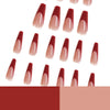 12 Sizes-24 Pcs Press On Nails JP1028