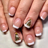 12 Sizes-24 Pcs Press On Nails C653