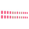12 Sizes-24 Pcs Press On Nails Z709