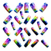12 Sizes-24 Pcs Press On Nails Y1234