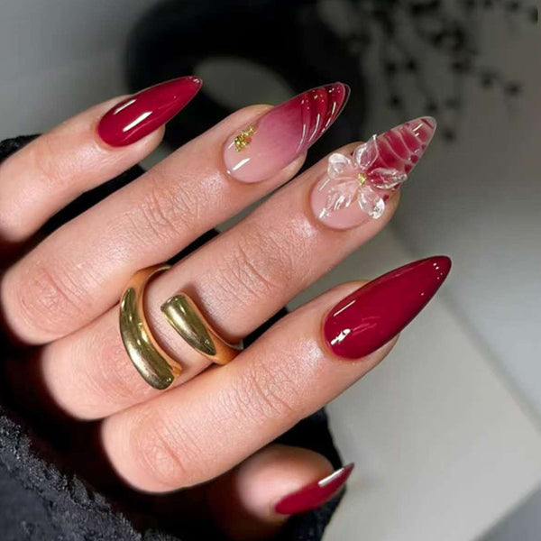 30 Pcs Press On Nails Z1207