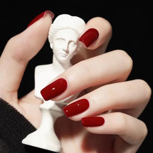 12 Sizes-24 Pcs Press On Nails CF001