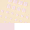 12 Sizes-24 Pcs Press On Nails JP4250