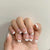 12 Sizes-24 Pcs Press On Nails JP3369