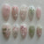 12 Sizes-24 Pcs Press On Nails Z1009