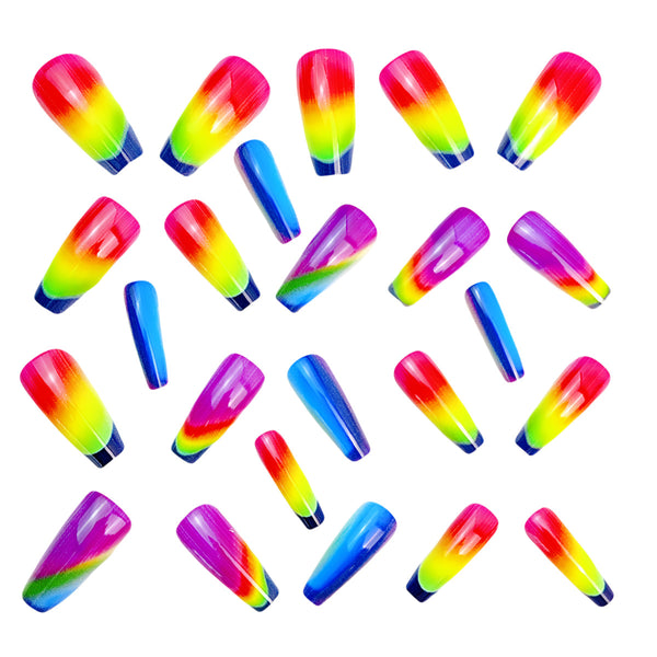 12 Sizes-24 Pcs Press On Nails Y949