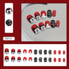 12 Sizes-24 Pcs Press On Nails K012