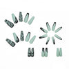 12 Sizes-24 Pcs Press On Nails W030