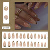 12 Sizes-24 Pcs Press On Nails Z1017