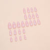 12 Sizes-24 Pcs Press On Nails W1728