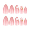 12 Sizes-24 Pcs Press On Nails JP4157