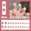 12 Sizes-24 Pcs Press On Nails Z283