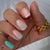 12 Sizes-24 Pcs Press On Nails W1211
