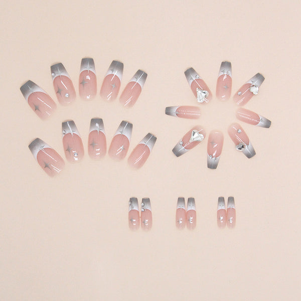 12 Sizes-24 Pcs Press On Nails Z776