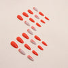 12 Sizes-24 Pcs Press On Nails W1005