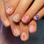 12 Sizes-24 Pcs Press On Nails C043