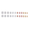 12 Sizes-24 Pcs Press On Nails W1206