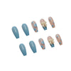 12 Sizes-24 Pcs Press On Nails Z073