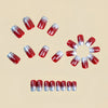12 Sizes-24 Pcs Press On Nails Y1623