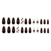 12 Sizes-24 Pcs Press On Nails W2128